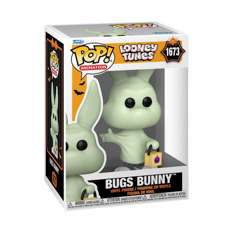 Figura-de-Vinil---Funko-POP---Looney-Tunes---Pernalonga-de-Fantasma---Candide-1
