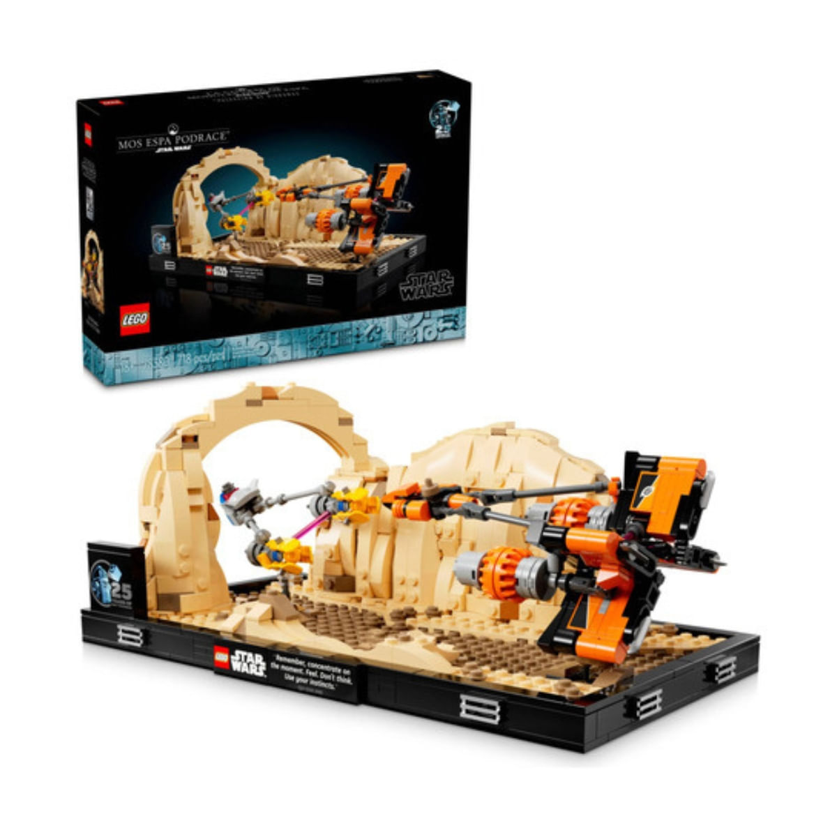 LEGO 75380 Star Wars Diorama Podrace De Mos Espa - Ri Happy