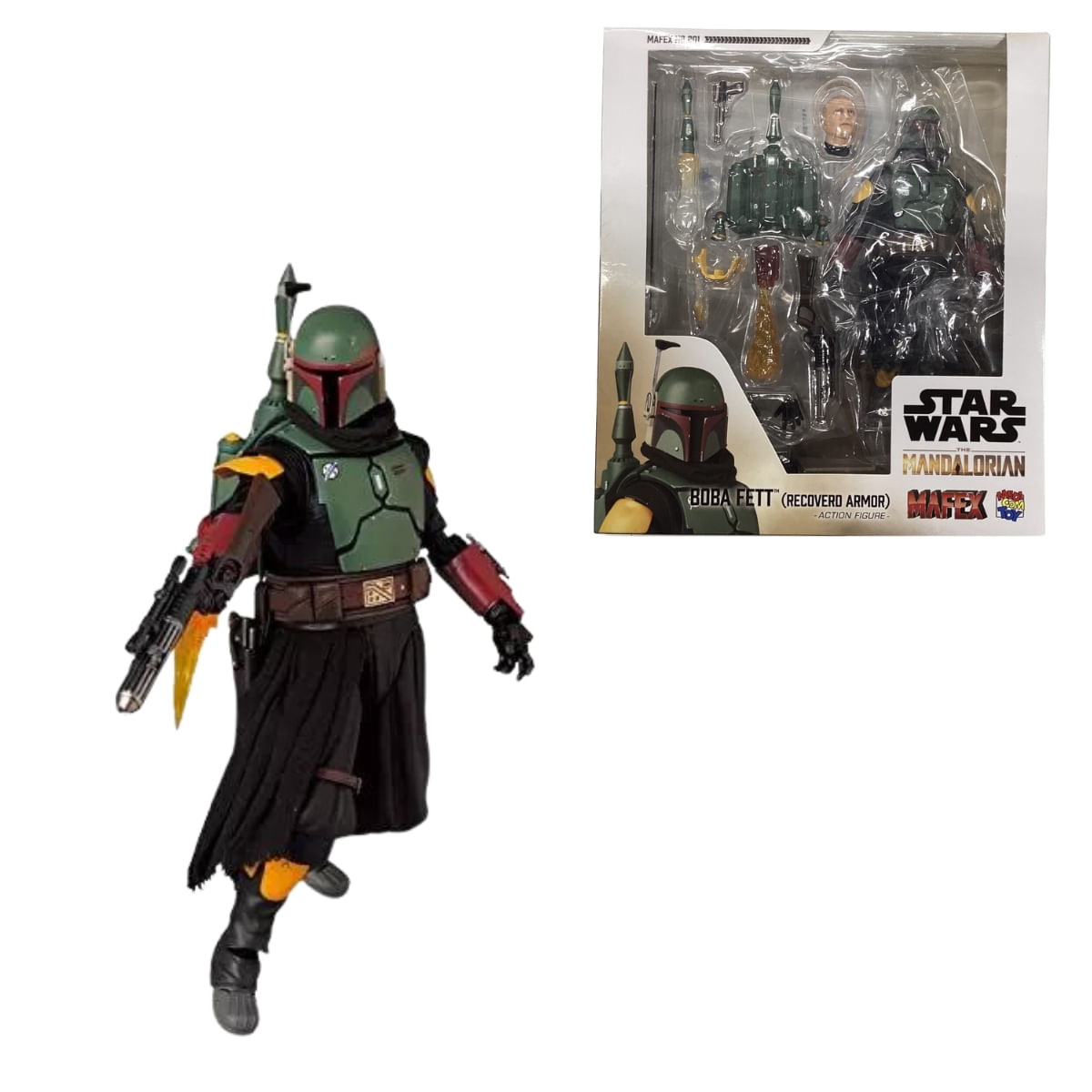 Boneco MAFEX No.201 Boba Fett Recoverd Armor - Ri Happy
