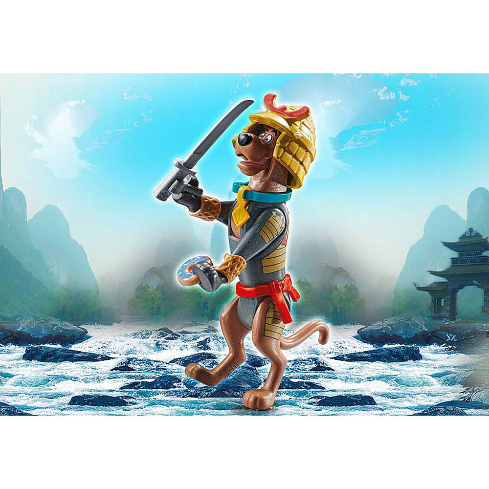 Playmobil - Scooby-Doo! Figura Colecionável Samurai - Ri Happy