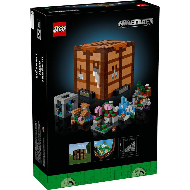 LEGO---Minecraft---Bancada-de-Trabalho---21265-1