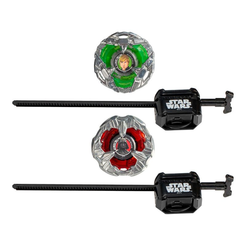 Lancador-e-Piao---Beyblade-X-e-Star-Wars---Luke-Skywalker-4-80B-vs-Darth-Vader-4-60B---Hasbro-1