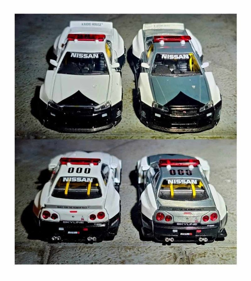 Mini GT Kaido House - Nissan Skyline GT-R R34 V2 Aero Japan Mini GT Kaido House - Nissan Skyline GT-R R34 V2 Aero Japan