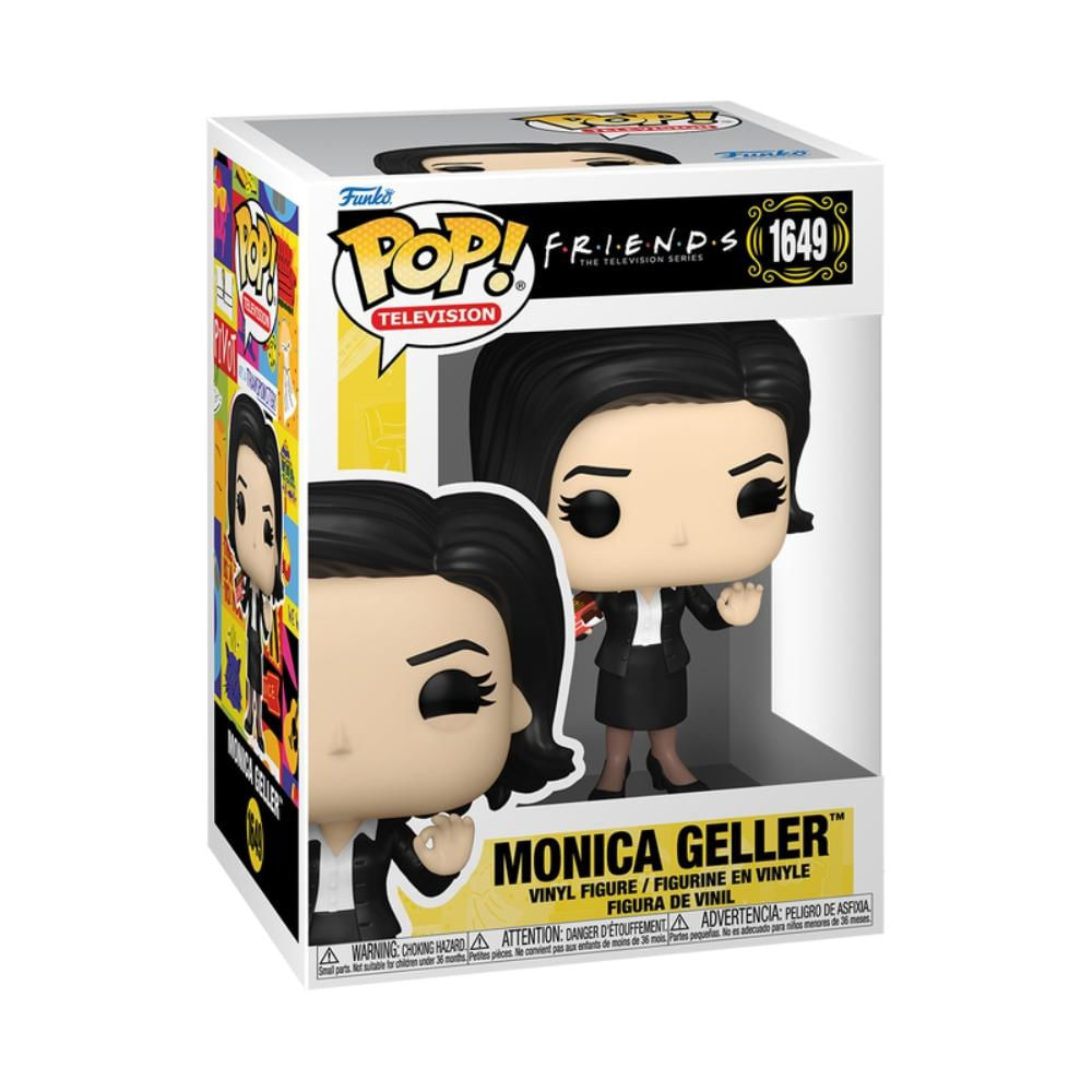 Boneco Funko Pop! Friends - Monica com Mockolate - PBKIDS Brinquedos