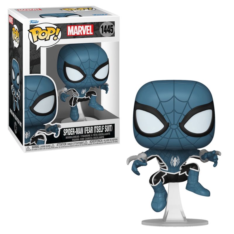 Boneco---Funko-Pop---Marvel---Homem-Aranha---Traje-Fear-Itself---Candide-1