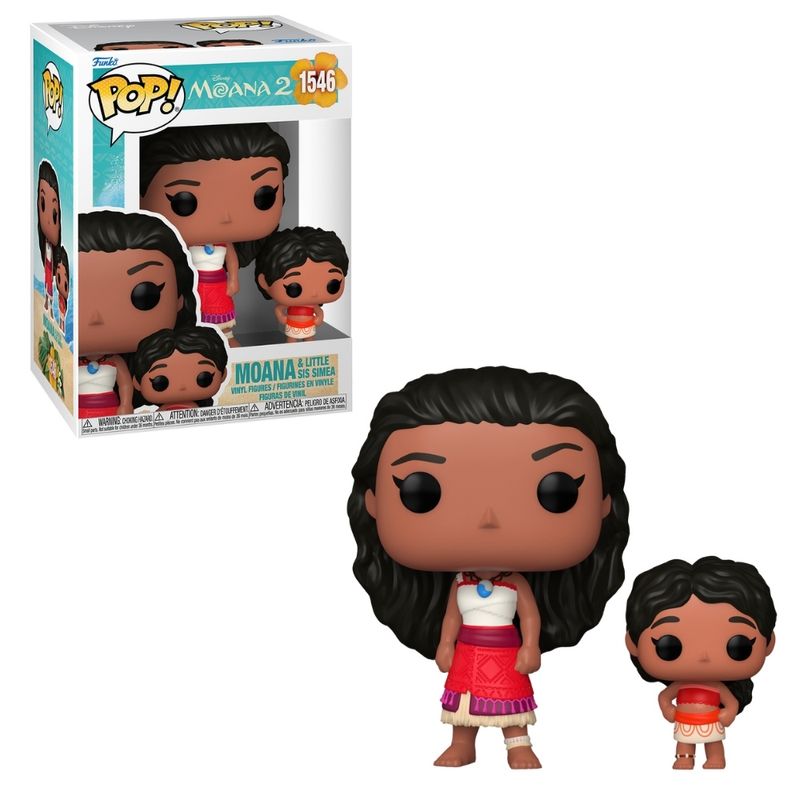 Conjunto-de-Figuras-de-Vinil---Funko-POP---Disney---Moana-2---Moana-e-Simea---Candide-2