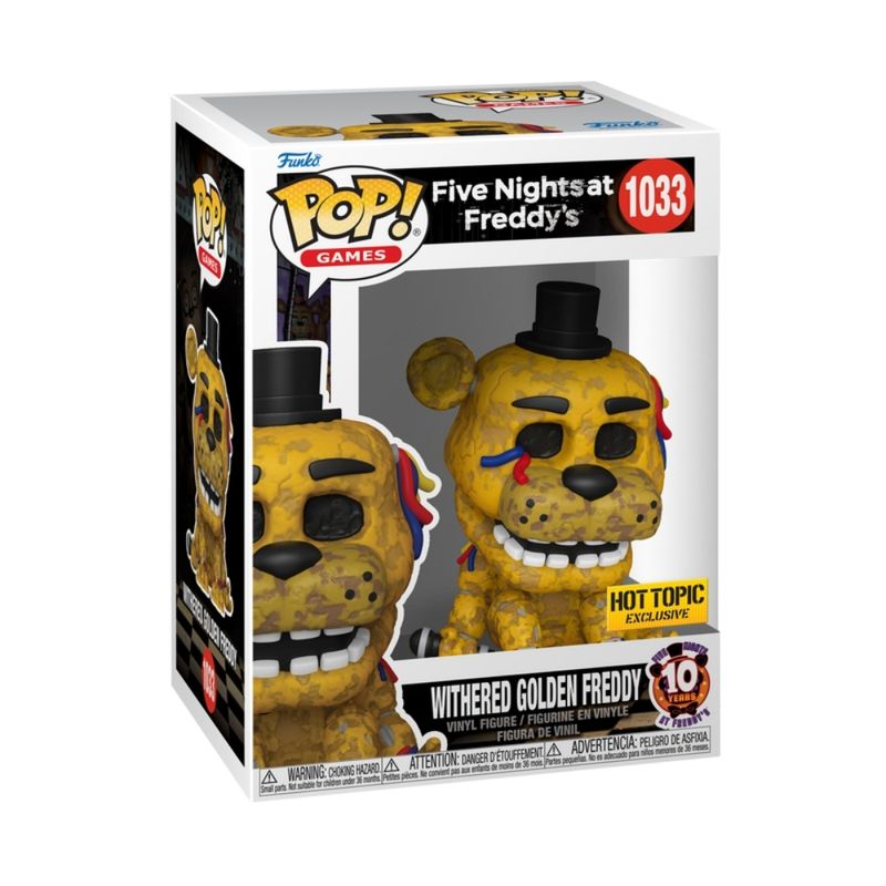 Boneco---Funko-Pop---Five-Nights-at-Freddy-s---Withered-Golden-Freddy---Candide-1