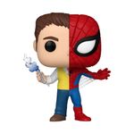 Boneco---Funko-Pop---Marvel-Split---Peter-Parker-Homem-Aranha---Candide-0