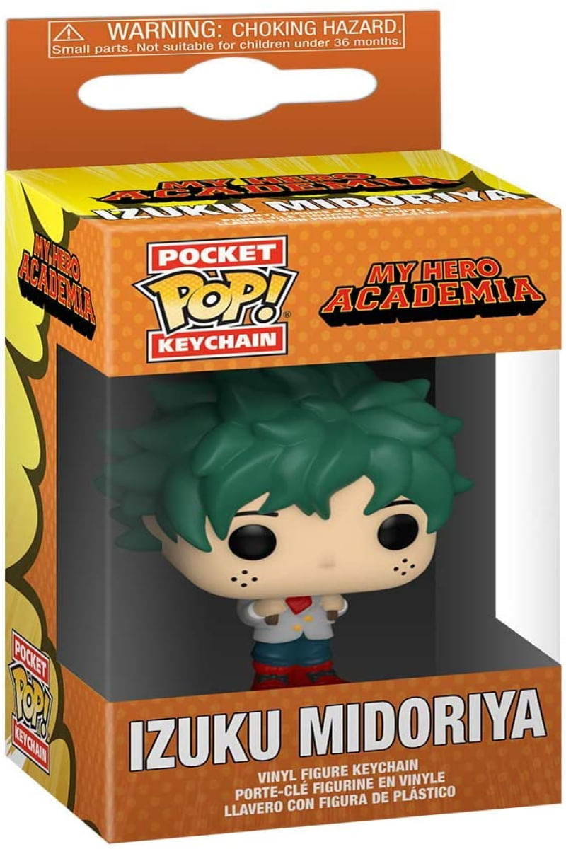 小物 Hideaki Suga Chaveiro Izuku Midoriya Deku My Hero Academia Funko Pop Pocket