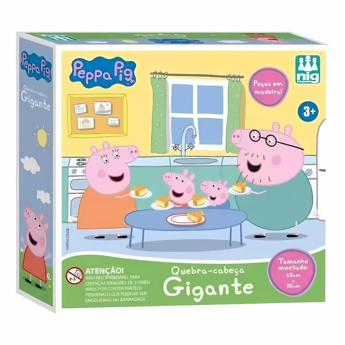 QUEBRA CABEÇA GIGANTE PEPPA PIG - 0528 NIG - Ri Happy QUEBRA CABEÇA GIGANTE PEPPA PIG - 0528 NIG - Ri Happy