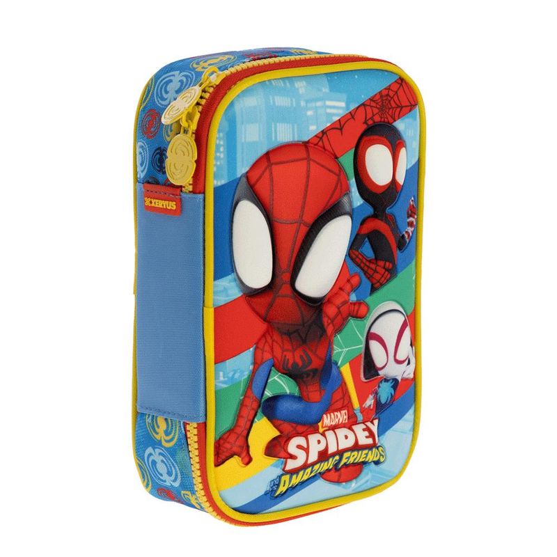 Material-Escolar---Estojo-Box-Spidey-SE---Azul---Xeryus-0