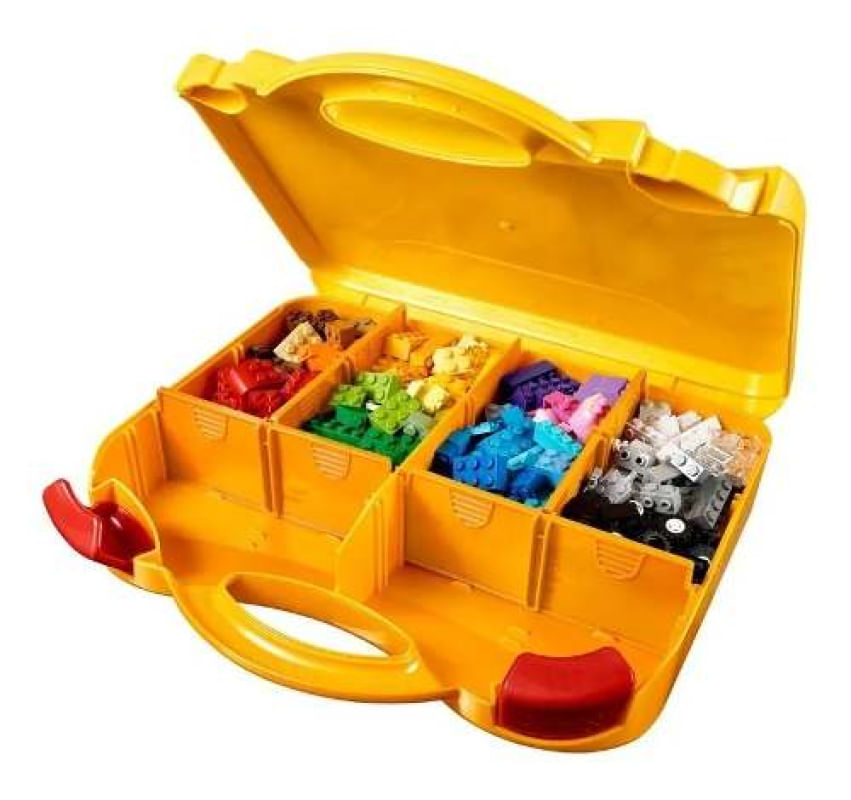 Lego Classic - Maleta Da Criatividade 213 Peças 10713 - PBKIDS