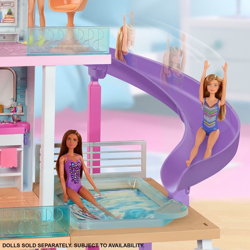 Playset-Barbie---125-Cm---Casa-dos-Sonhos-com-Elevador---Mattel-4