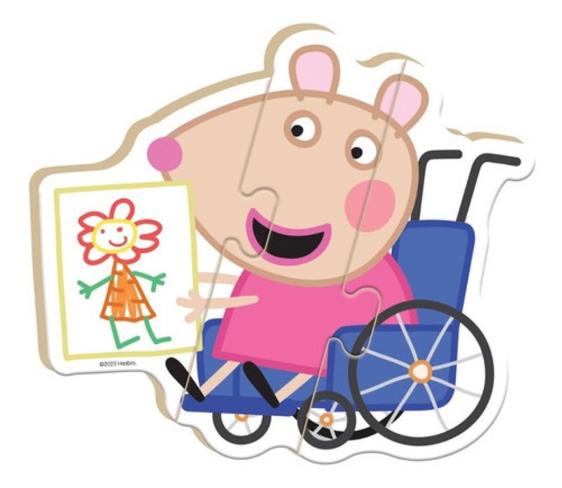 Jogo Infantil Primeiro Quebra Cabeça Peppa Pig Nig Brinquedo Jogo Infantil Primeiro Quebra Cabeça Peppa Pig Nig Brinquedo
