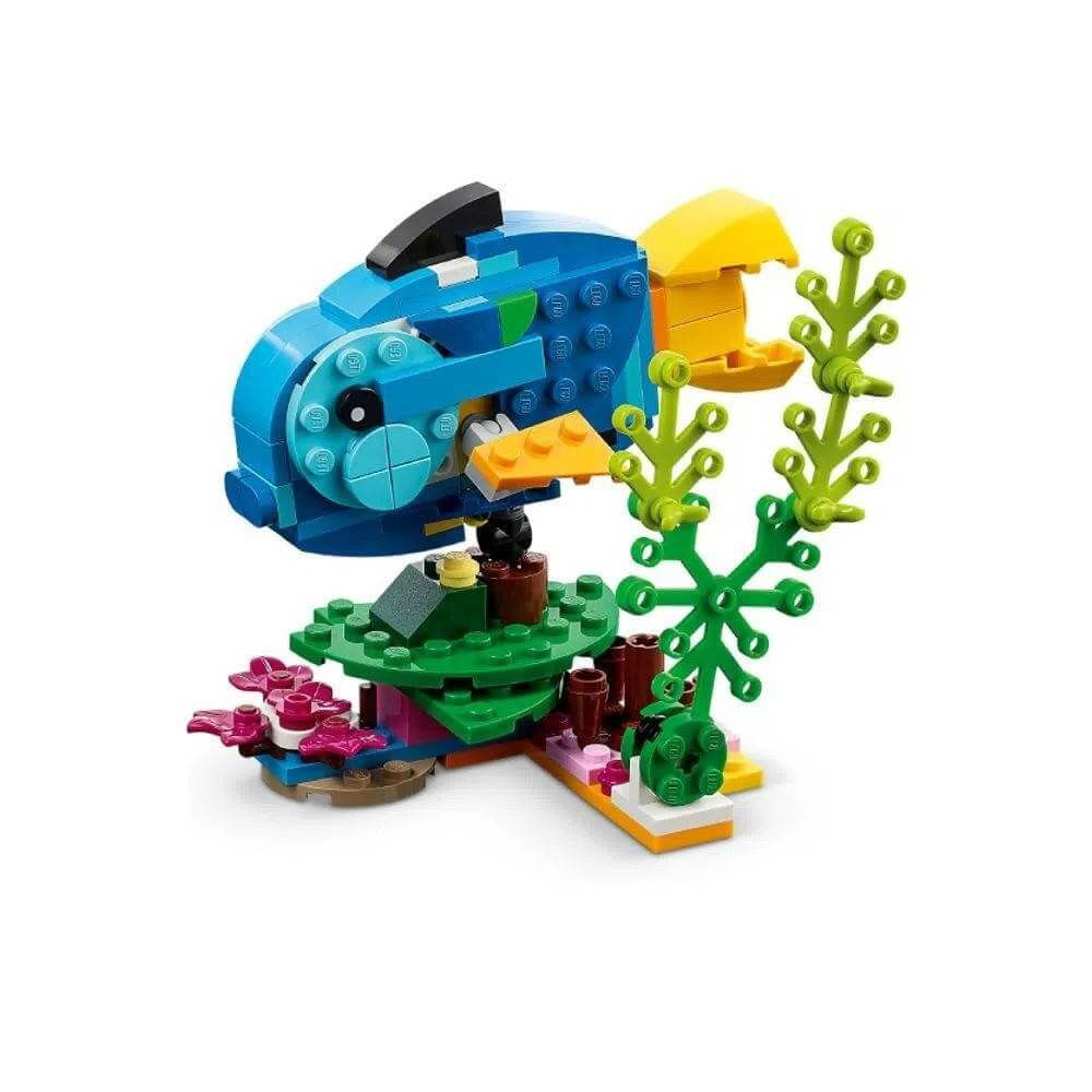 LEGO Creator 3 em 1 - Papagaio Exótico - 253 pcs - 31136 - Ri Happy