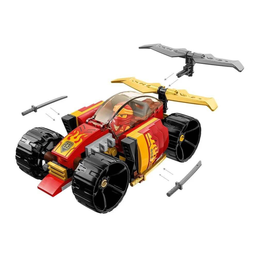 LEGO Ninjago - Carro de Corrida Ninja Evo do Kai - 94 peças