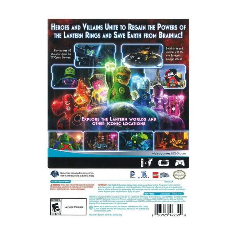 Lego Batman 3 Beyond Gotham Wii U