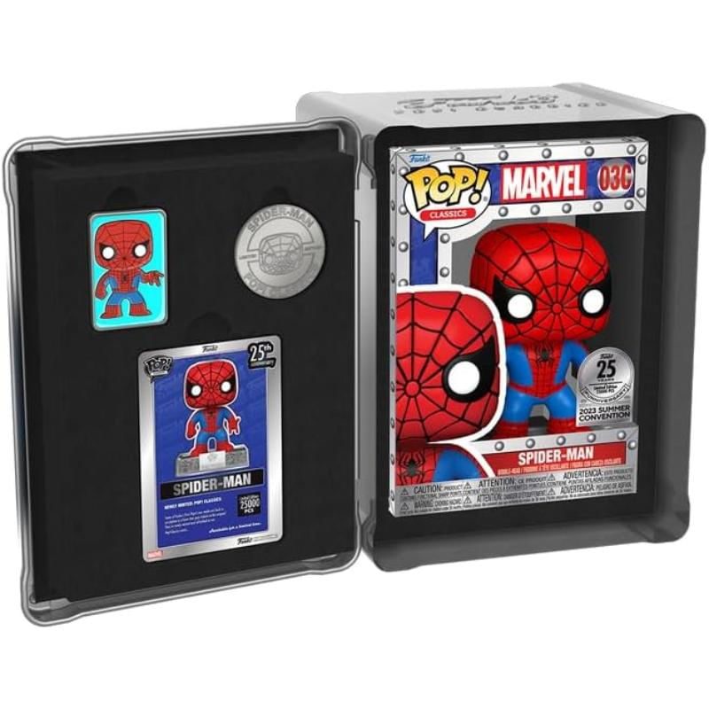 Funko Pop Marvel 03C Spider-Man 25th Anniversary Exclusive - Ri Happy