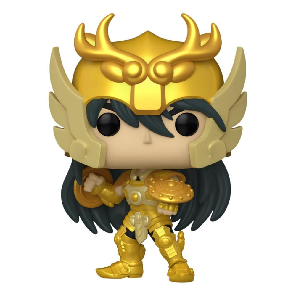 Funko Pop Saint Seiya 1424 Libra Shiryu Zodiaco Gold - Ri Happy