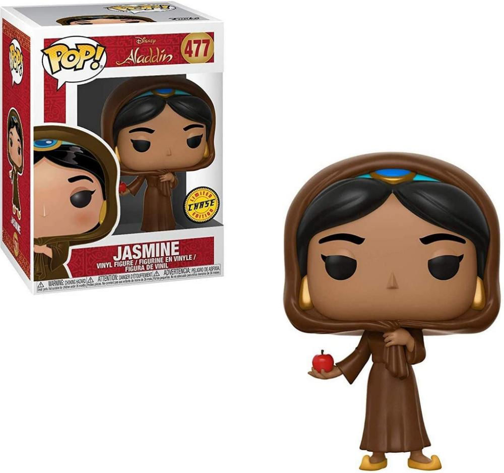 Funko Pop Aladdin 477 Jasmine w/ Apple Chase - PBKIDS Brinquedos