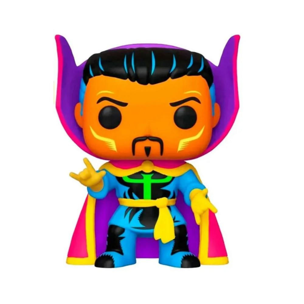 Funko Pop Marvel 651 Dr. Strange Black Light - Ri Happy