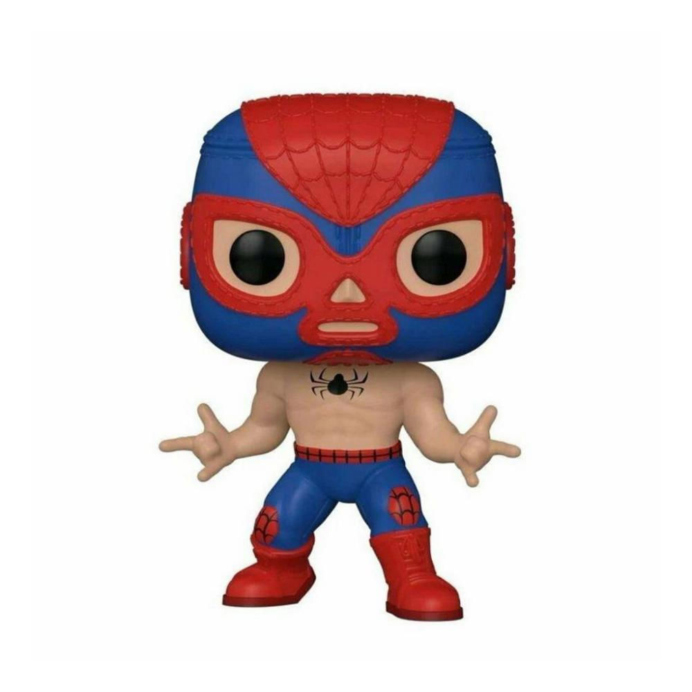 Figurine Pop Vinyl Marvel Luchadores Spiderman El Aracno - Neuve Sous Boîte, Référence 706