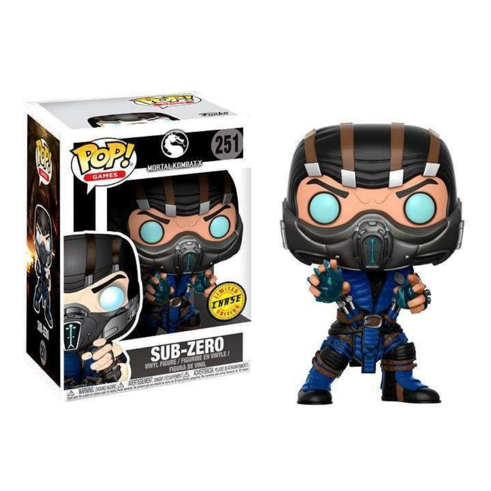 Funko Pop Mortal Kombat 251 Sub-Zero Chase - Ri Happy Funko Pop Mortal Kombat 251 Sub-Zero Chase - Ri Happy