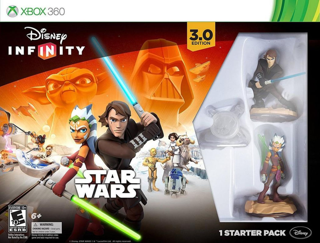 Xbox 360 game deals and infinity figurines.