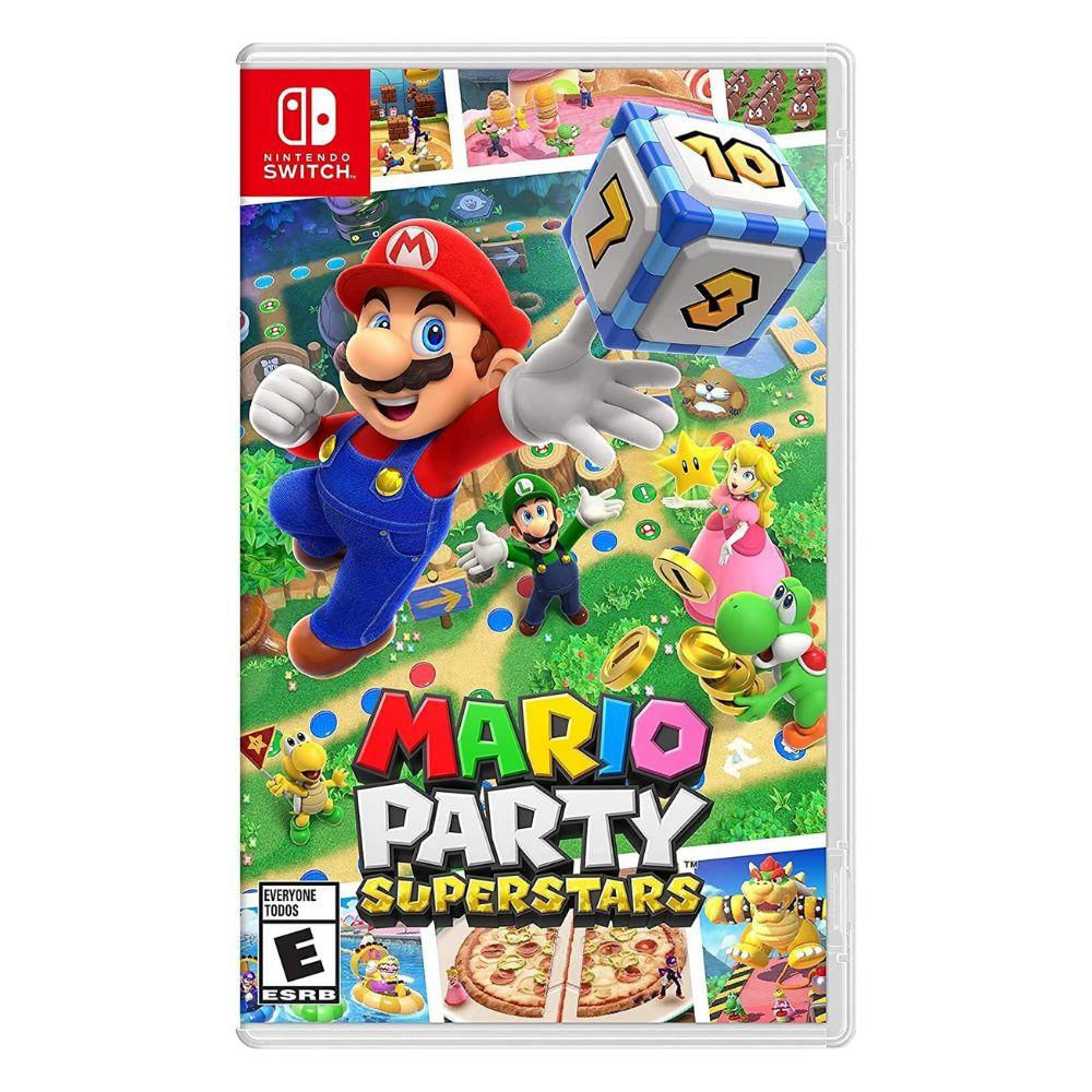 Switch本体とジョイコンセット Mario Party Superstar Nintendo, Bundle Joy-Con Azul e Vermelho Neon + Mario Party