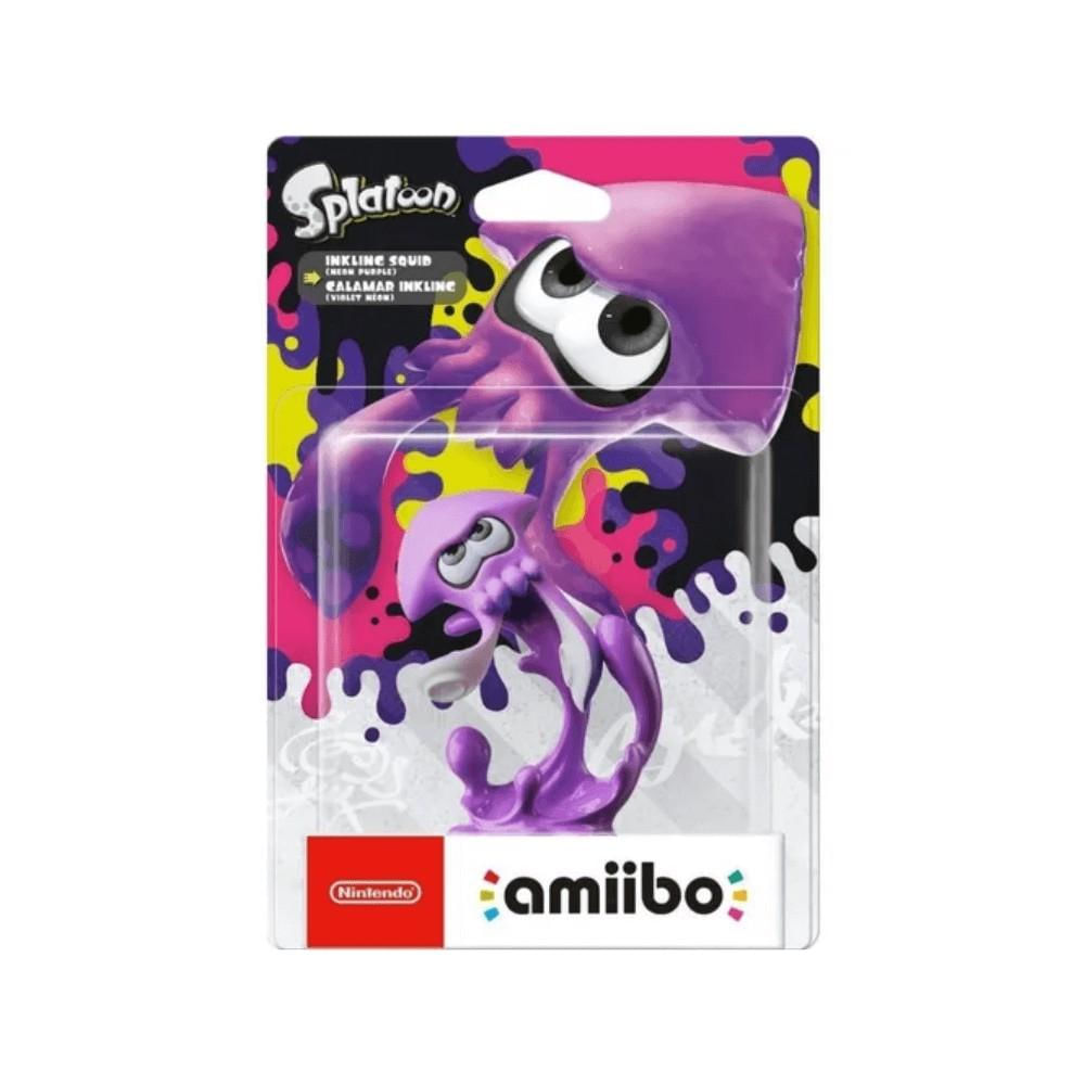 Amiibo Splatoon Inkling Squid Purple - Ri Happy