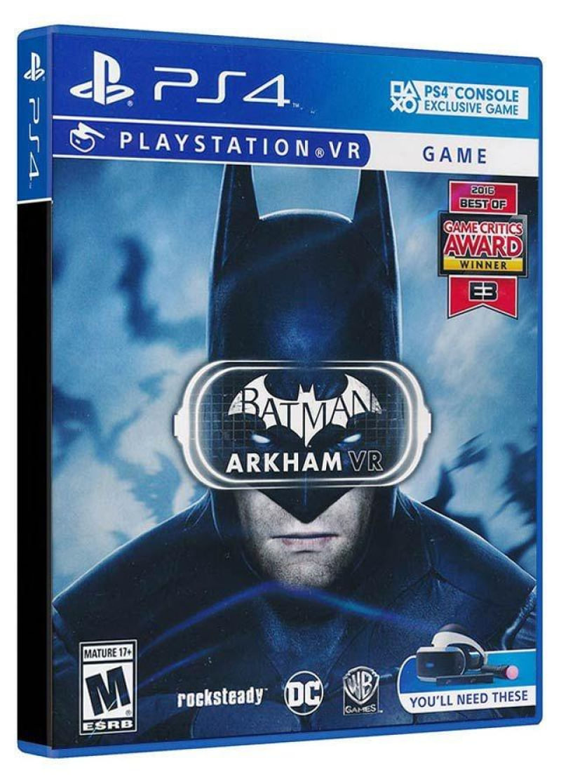 Batman Arkham VR PS4 VR Encontre Brinquedos com os Melhores Precos PBKIDS Brinquedos