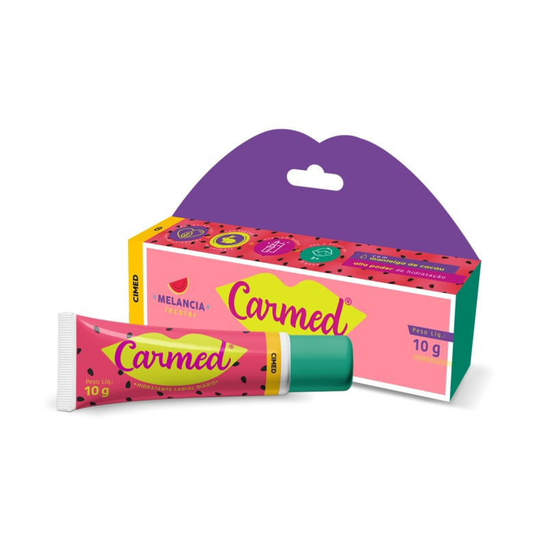 Hidratante-Labial---Melancia---Incolor---10-g---Carmed-0