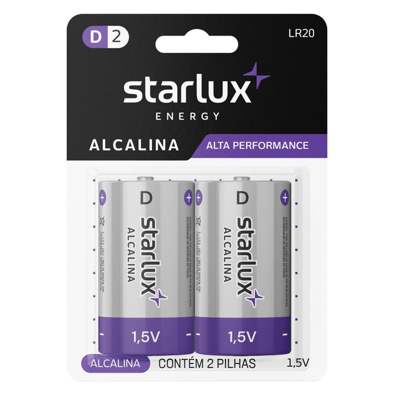 Pilhas-Alcalinas---Starlux-Energy---Grande-D2---Arcom-0