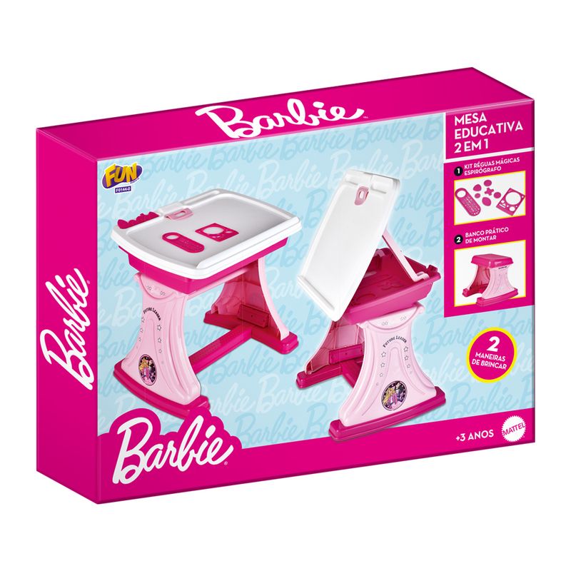 Mesa-Educativa---Barbie---2-em-1---Rosa---Fun-2