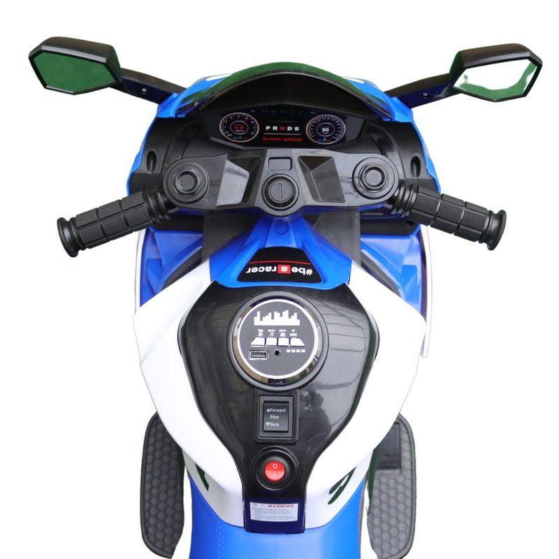 Motocicleta-eletrica---3-Rodas---Azul---12v---Mp3---Shiny-Toys-4