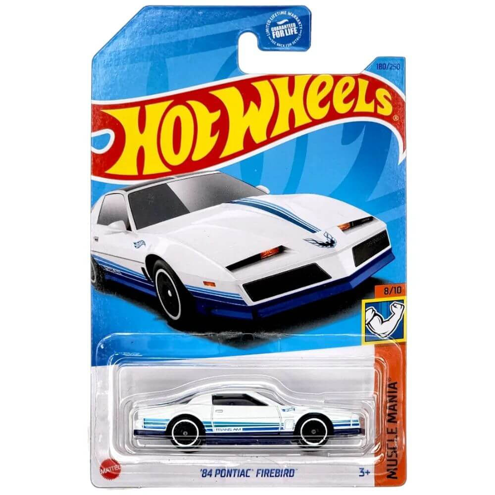 Carro Miniatura Hot Wheels 1:64 - 84 Pontiac Firebird - Mattel