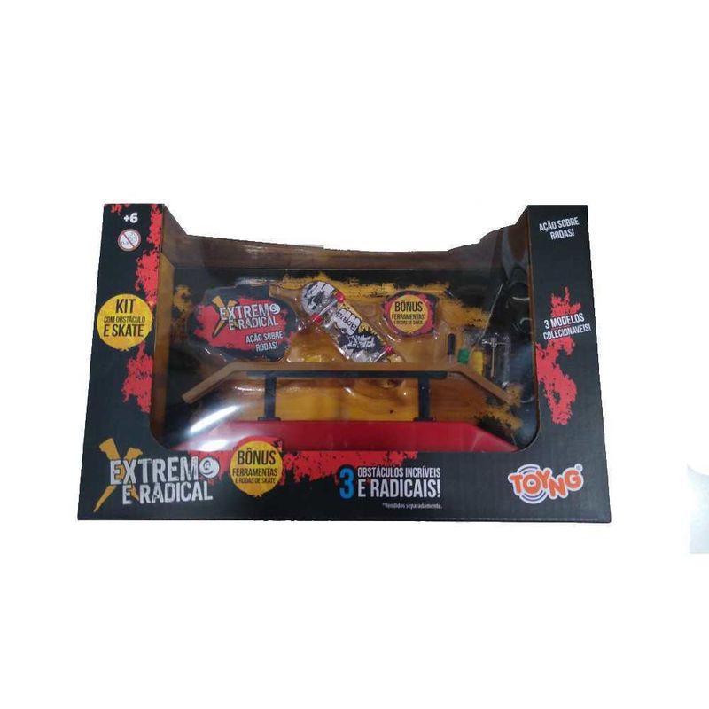 Conjunto-de-Skate-de-Dedo-e-Obstaculo---Extremo-e-Radical---Modelos-Sortidos---Toyng-5