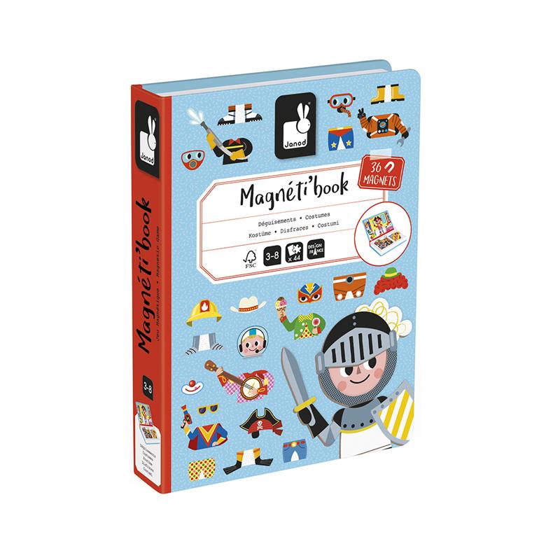 Brinquedo-Educativo---Janod---O-Livro-Magnetico---Fantasias---Maped-1