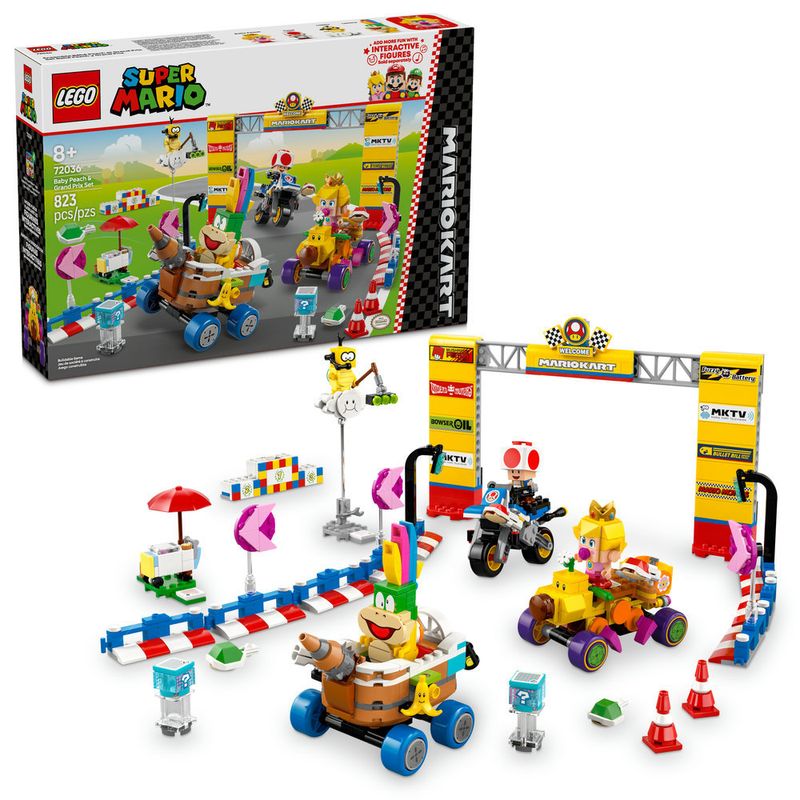 LEGO---Super-Mario---Mario-Kart---Conjunto-Bebe-Peach-e-Grande-Premio---72036-0