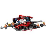 LEGO---City-Formula-1---Pit-Stop-e-Equipe-de-Box-de-F1-com-Carro-da-Ferrari---60443-2