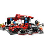 LEGO---City-Formula-1---Pit-Stop-e-Equipe-de-Box-de-F1-com-Carro-da-Ferrari---60443-9