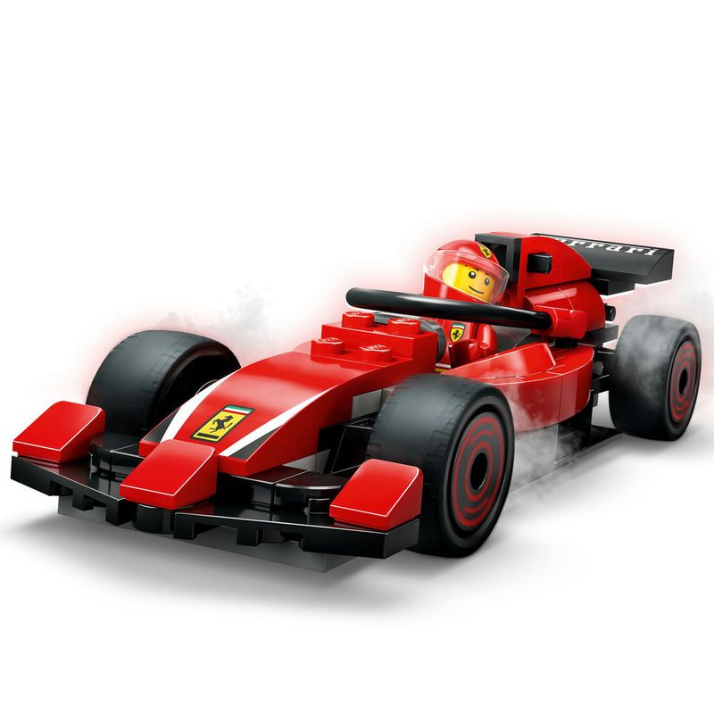 LEGO---City-Formula-1---Pit-Stop-e-Equipe-de-Box-de-F1-com-Carro-da-Ferrari---60443-10