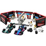 LEGO---City-Formula-1---Garagem-de-F1-e-Carros-da-Mercedes-AMG-e-Alpine---60444-2
