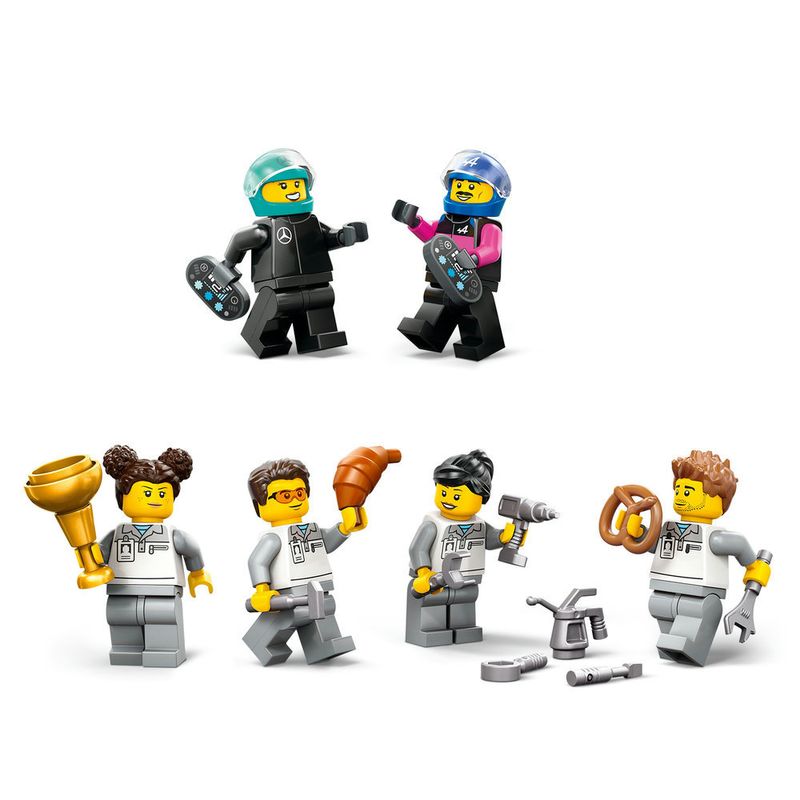 LEGO---City-Formula-1---Garagem-de-F1-e-Carros-da-Mercedes-AMG-e-Alpine---60444-11