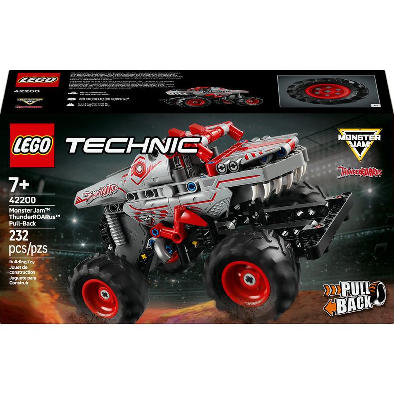 LEGO---Technic---Monster-Jam-ThunderROARus-de-Puxar---42200-1