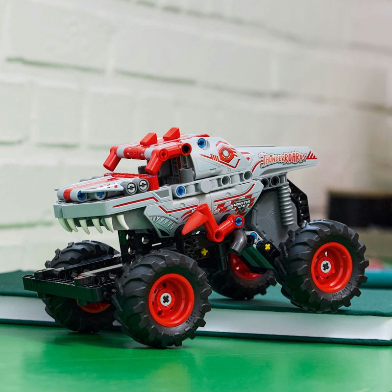 LEGO---Technic---Monster-Jam-ThunderROARus-de-Puxar---42200-4
