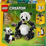LEGO---Creator---Animais-Selvagens--Familia-de-Pandas---31165-1