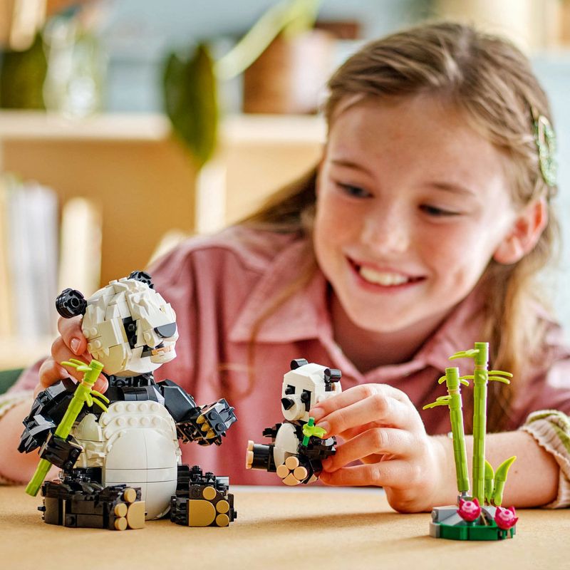 LEGO---Creator---Animais-Selvagens--Familia-de-Pandas---31165-5