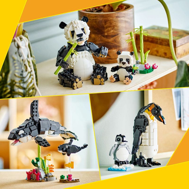 LEGO---Creator---Animais-Selvagens--Familia-de-Pandas---31165-8