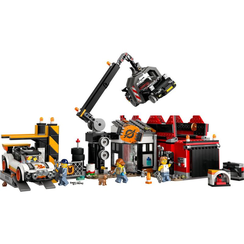 LEGO---My-City---Ferro-velho-com-Carros---60472-2